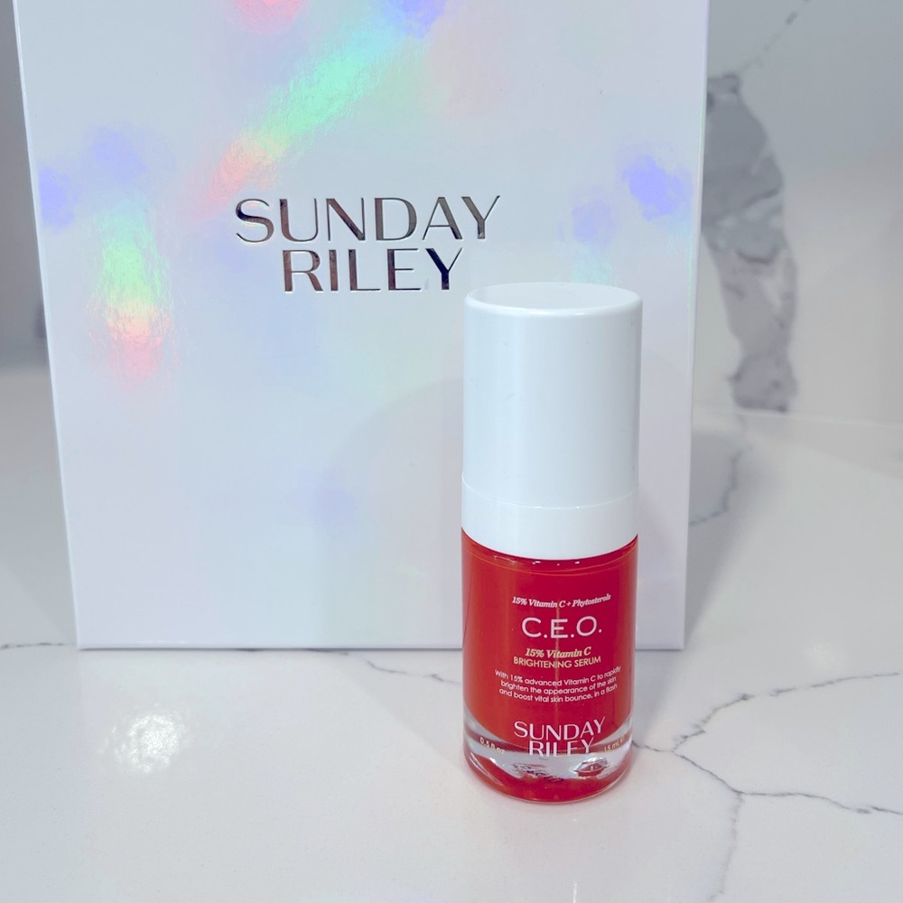CEO Sunday Riley 15%Vitamin C Serum Brightening
